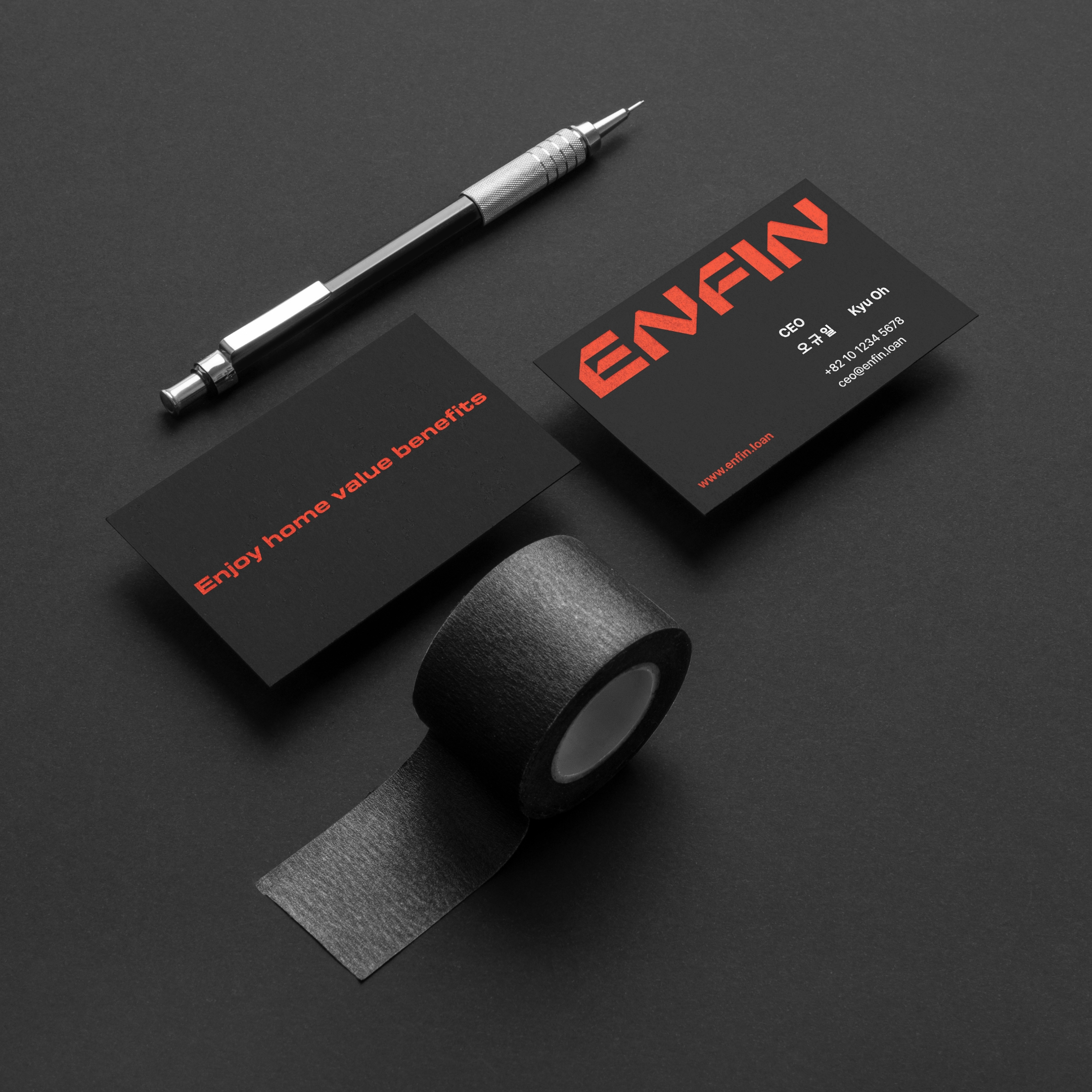 Business Card Design -ENFIN